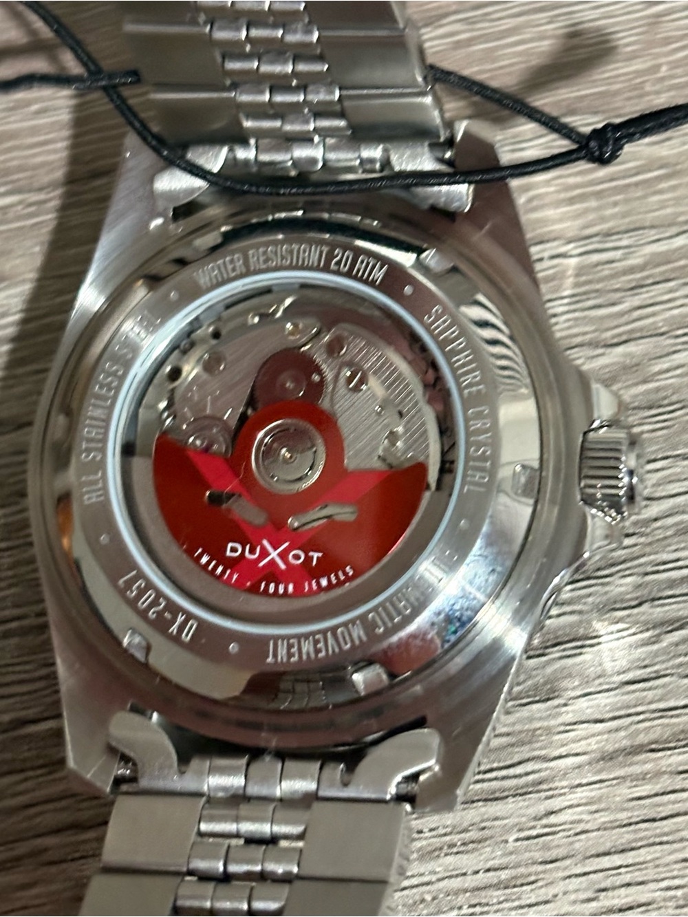 Charcoal Gray Duxot Atlantica Diver Men’s Watch - Picture 6 of 9